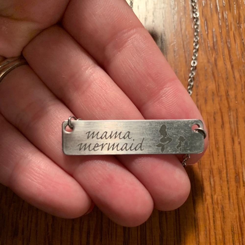 “Mermaid mama” necklace